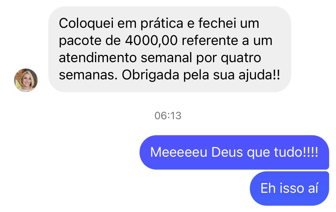Não é sobre atender 10, 20, 30 sessões… é sobre evoluir