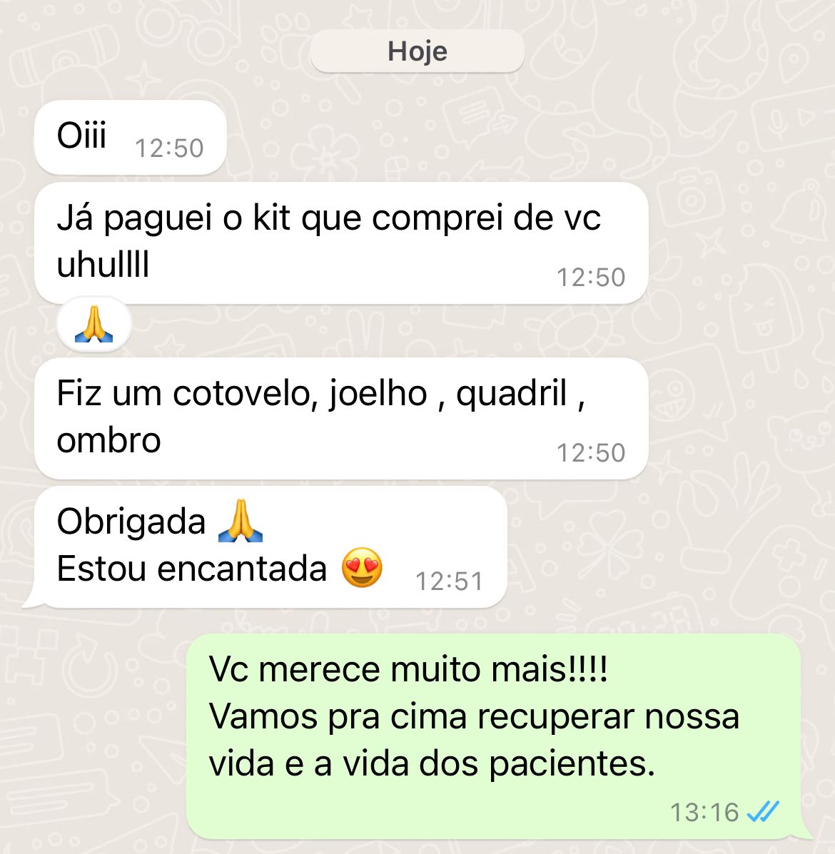 Fechamento de R$ 5.700 seguindo o protocolo