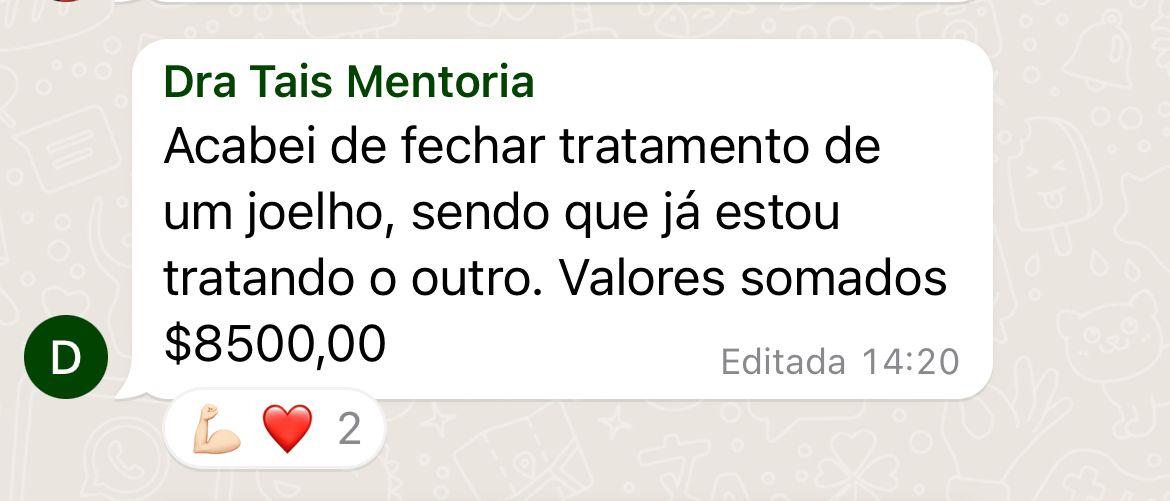 Quando a pessoa aplica, a confiança vem junto